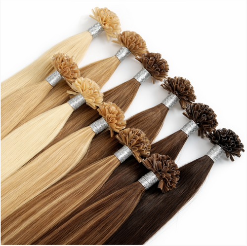 Luxury Pre-Bonded Nail Tip / U-Tip Hair Extensions – 100% Remy Human Hair