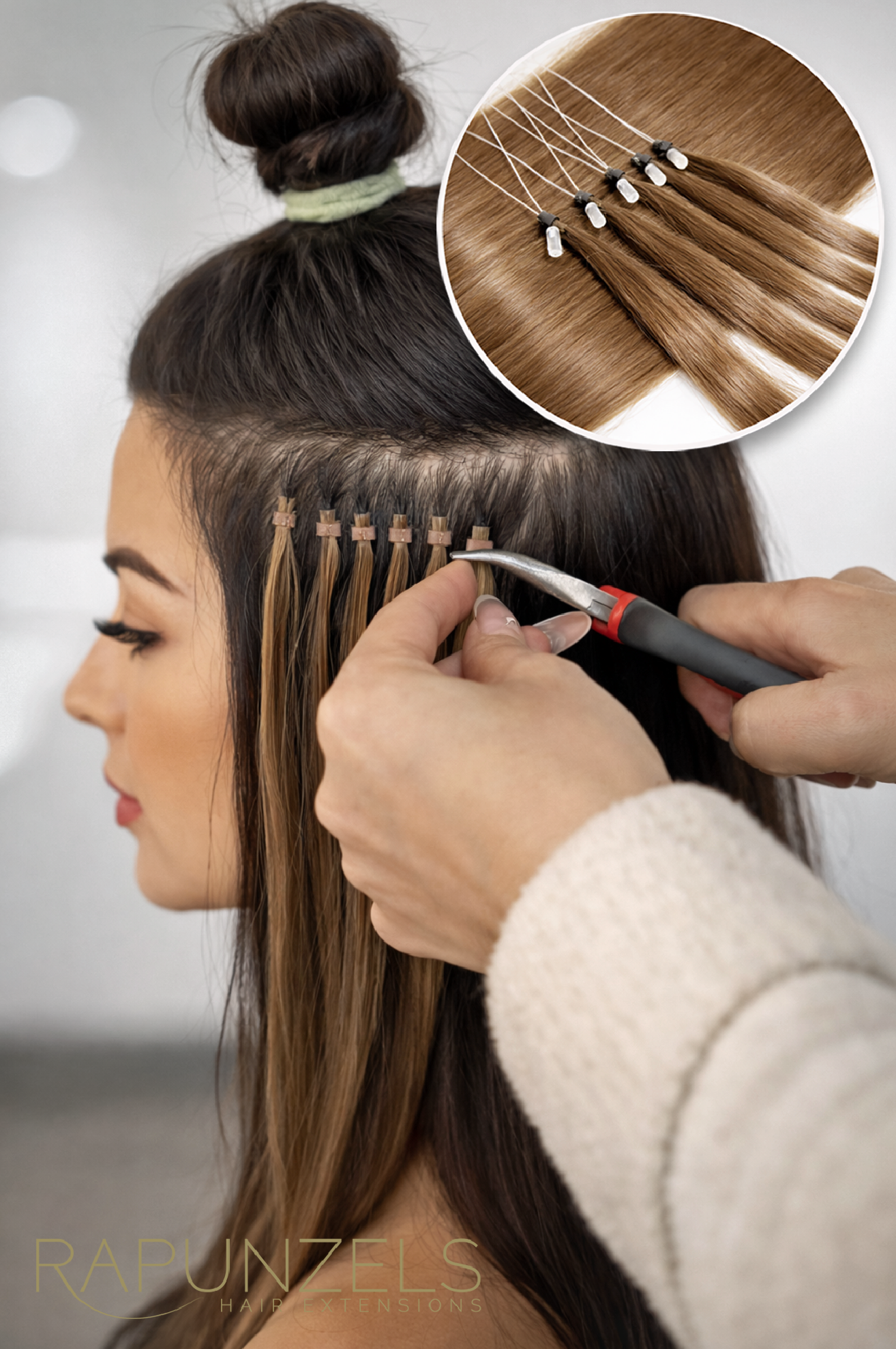How To Make Micro Loop Hair Extension Look Fuller Hairstyles Rl How To Make Micro Loop Hair Extension Look Fuller Hairstyles Rl